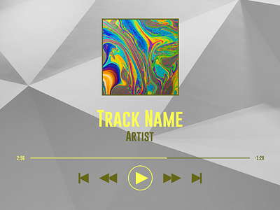 Music Player - Daily UI #009