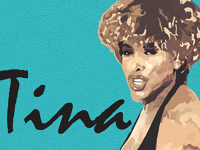 What's love? love music musician passion portrait art portrait painting rnb singers tinaturner tinaturner typography