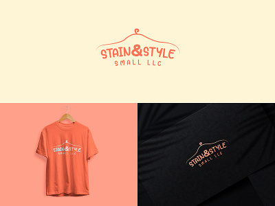 Cloth Shop Minimal LOGO - Stain & Style Small LLC cloth minimal logo cloth shop logo logo 2021 logo cloth shop logo trend minimal cloth logo minimal cloth shop logo minimal logo raian arshad arittro