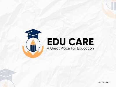 Edu Care - Education Logo | Education & Care Theme Logo edu care logo education and care logo education logo logo logo design logo trend 2022 minimal education logo pencil logo