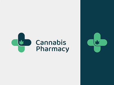 Cannabis Pharmacy alternative brand brazil cannabis health logos logotipo medicine pharmacy treatment weed