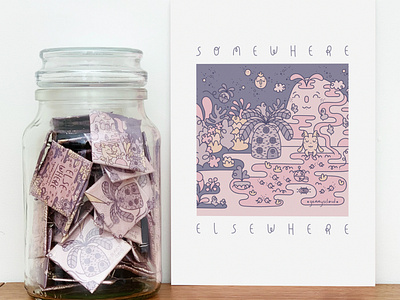 Elsewhere Art Print