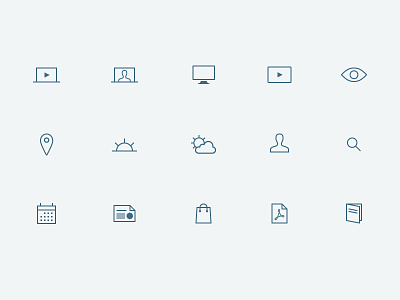 FranklinCovey Site Icons icons set simple