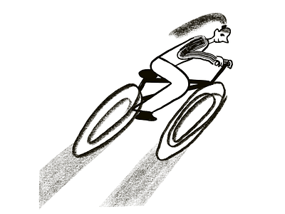 Cyclist Illustration