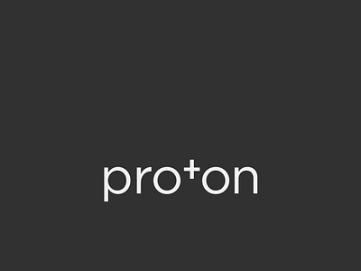 proton branding cleverwordmark creative creative design design expressive type expressive typography minimal physics proton typography wordmark logo wordmarks