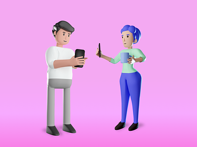 Discussion 3d 3d illustrations character chat design discuss discussion freebie illustration illustrations mobile ui