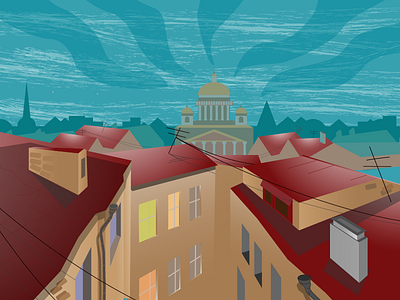roofs illustration roots sity vector