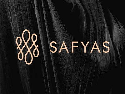Safyas Clothing Logo branding design flat illustration illustrator logo minimal vector