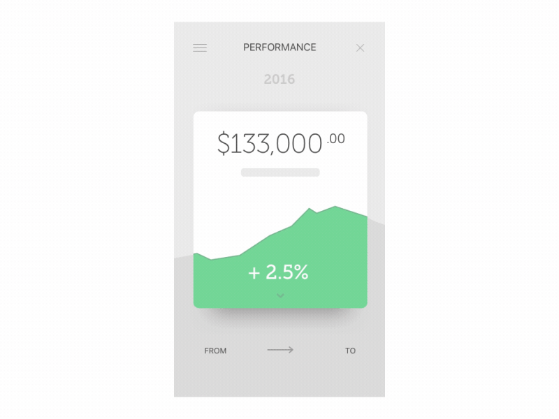 Card Exploration app cards data visualization finance fintech mobile product design ui