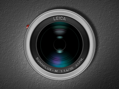 Leica dark icon leica lens lighting texture