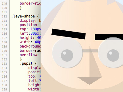 Steve Says — a CSS Illustration