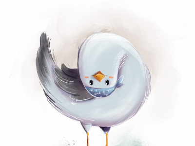 Gull cartoony character design childrenbook illustration illustration kidlit