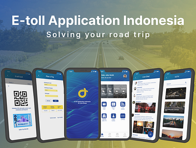 E-toll Application Indonesia (remake) design figma figma design ios ios app ios app design mobile app mobile app design ui ui design ui designer ux ux design ux designer