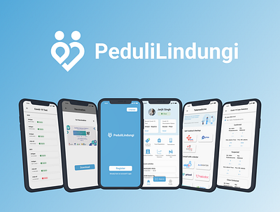 PeduliLindungi remake design figma figma design mobile app mobile app design pedulilindungi ui ui design ui designer uiux uiux design ux ux design ux designer