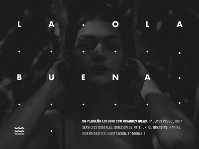 La Ola Buena branding design flat illustration ui web