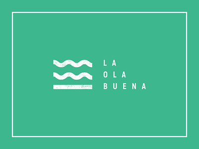 La Ola Buena brand branding design illustration logo ui ux web