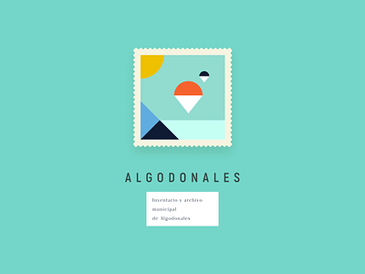 Algodonales book cover book illustration color design digital figma lessismore minimalist design
