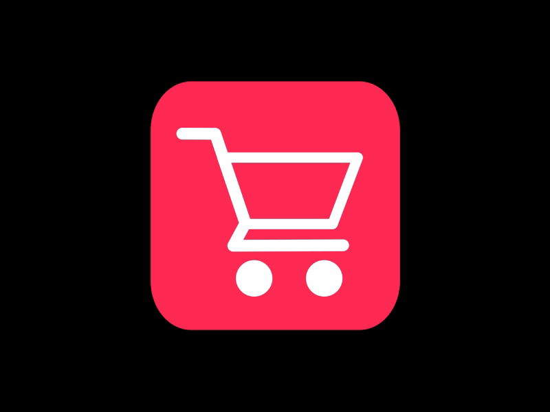 Cart animation part 2 .json 2danimation after effects animation branding design graphic design illustration logo lottie animtion motion graphics