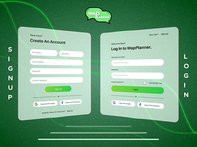 Login/signup user interface design adobexd brand branding design graphic design login logo minimal signup ui ux vector