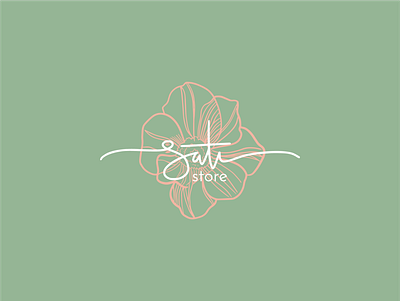 Sati Store design logo vector