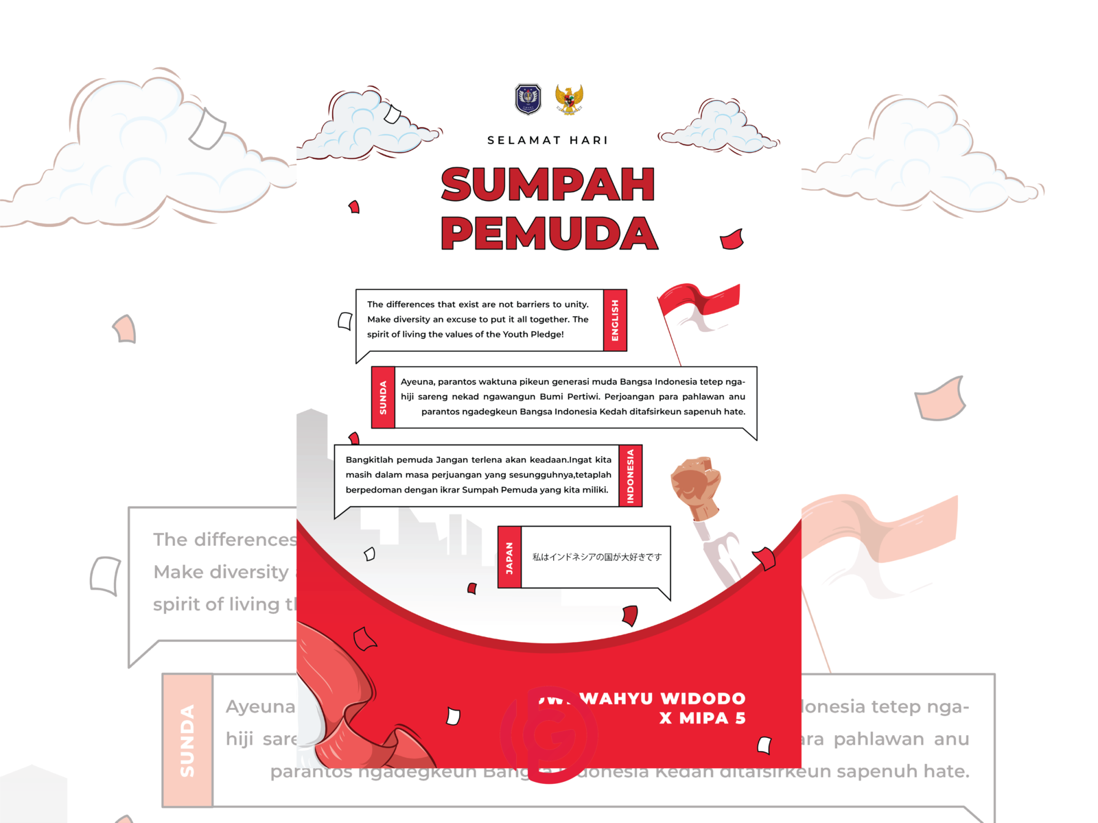 Sumpah Pemuda Poster By Disen Grapis On Dribbble<script async src=