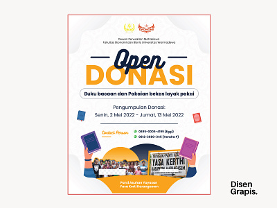 Poster Open Donasi