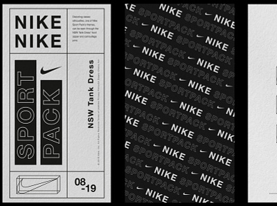 Nike 2020 branding design illustration logo typography ui