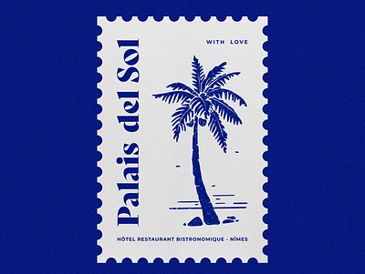 Palais Del Sol branding design illustration logo typography ui vector