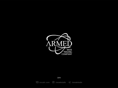 Armed Trading Company branding design graphic design illustration logo sign trading card vector