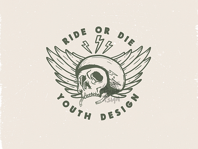 Ride or Die badgedesign logo branddesign