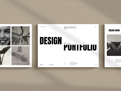 CANVA | Design Portfolio folio template