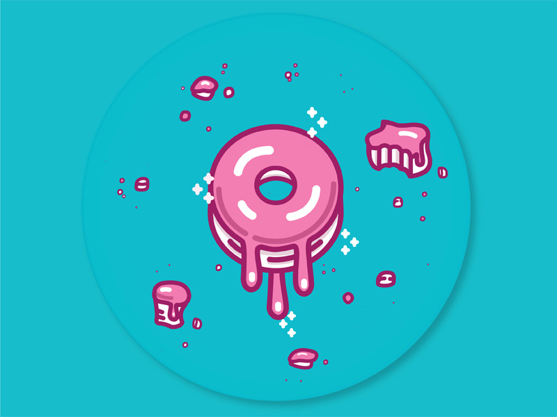 Mmmmm Doughnut! by Carlos Palomino on Dribbble