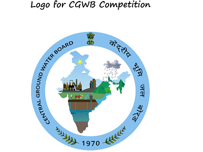Logo for CGWB Competition design graphic design icon logo ux