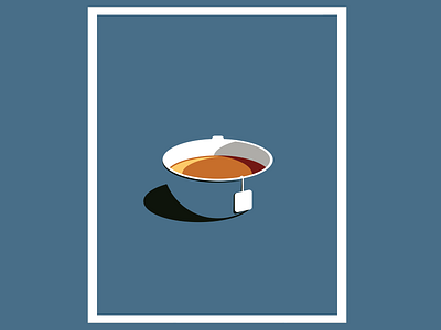 TEA 2d advertising art artwork beverage breakfast cup editorial food food illustrations illustration illustration art illustrator minimal morning poster sketch sugar tea tea bag
