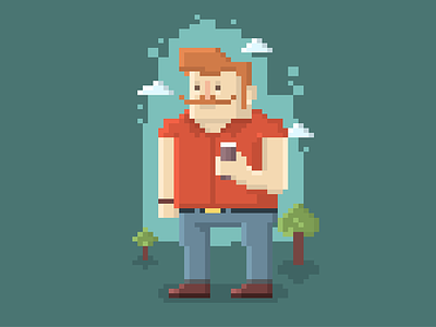 Pixel Guy character pixel pixelart