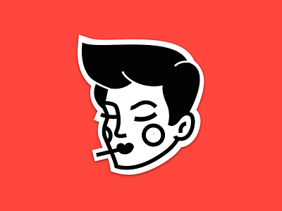 Glue Stickers 🎈 camera cartoon girl icon illustration logo revolver sign in sign up walkthrougt