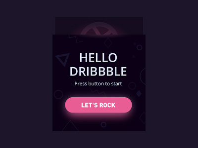 Hello Dribbble! debut dribbble first