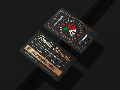 Head Canvas Barbershop - Biz Cards