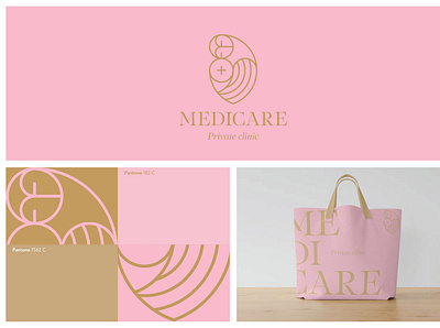 medical clinic "Medicare" design identitydesign ui ux