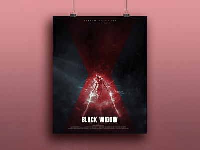 Black Widdow alternative alternative movie poster color palette fanart film poster film poster design imagemanipulation