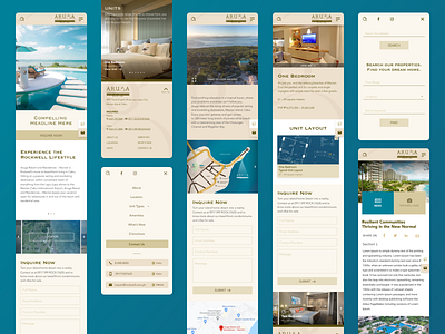 Aruga Mactan Mobile Design ui user experience user interface ux web design website design