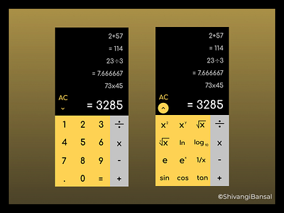 DailyUI Challenge > Calculator