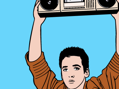 Say Anything illustration the many faces of vector