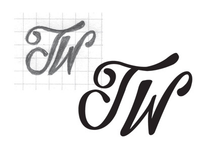 TW Mark hand drawn hand lettering lettering trent walton vector