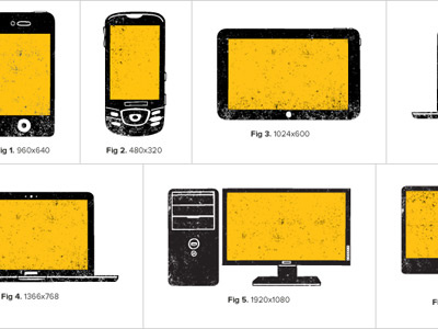 Devices devices illustration responsive texture