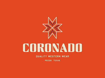 Coronado branding hand drawn lettering