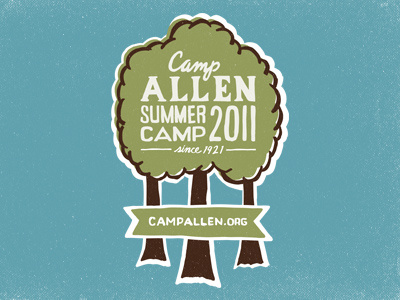 Summer Camp 2011 - Final hand drawn lettering typography