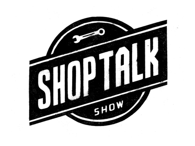 Shoptalk Show hand drawn illustration lettering shoptalk texture type