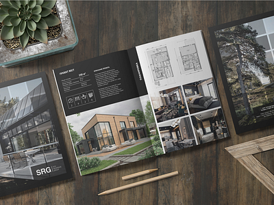 Catalog design for a construction company