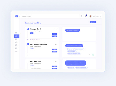 Medic Bot ui ux web webdesign